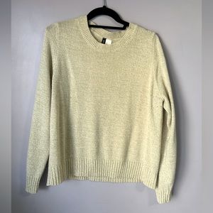 H&M cream sweater